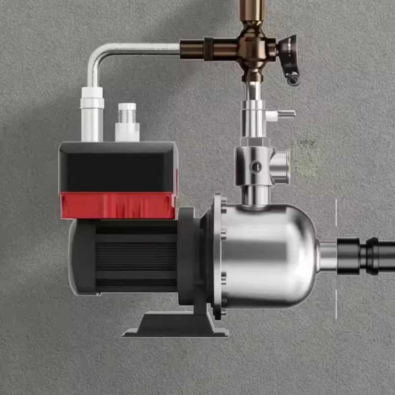 Stainless steel multi-stage horizontal pipeline booster pump silent circulation centrifugal water pump
