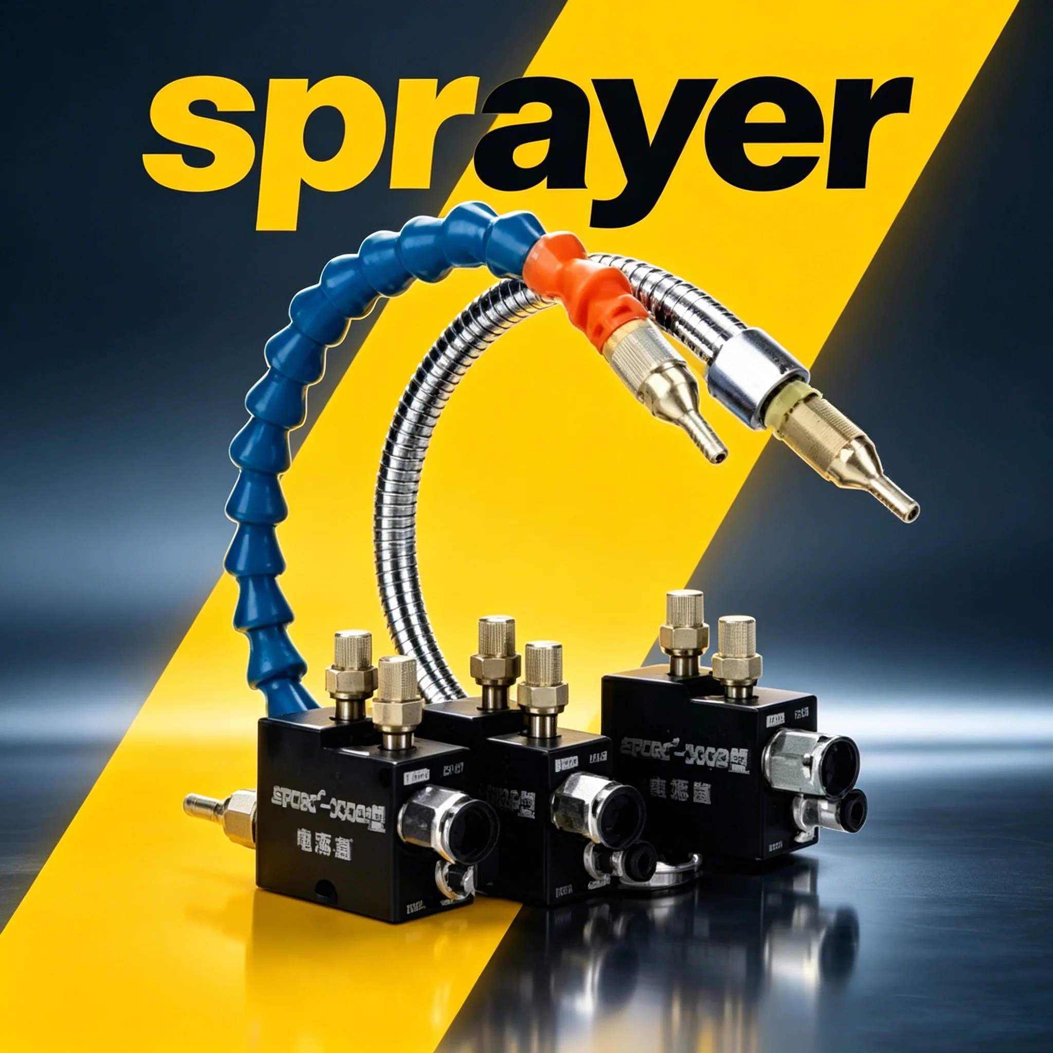 Sprühgerät Wasserleitung Ölpumpe Pneumatische Drehmaschine Kühlungssprüher Fräsmaschine Schneidflüssigkeit Universal-Graviermaschine