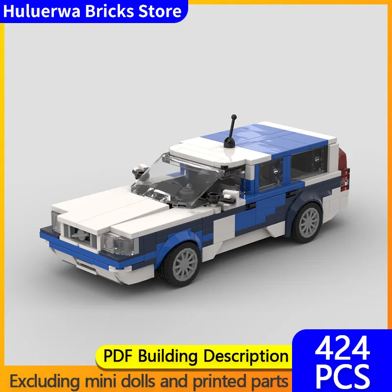 

Speed Racing Car Model MOC Building Bricks 850 Estate TWR BTCC Station Wagon Modular Technology Children Holiday Gifts Toys Suit