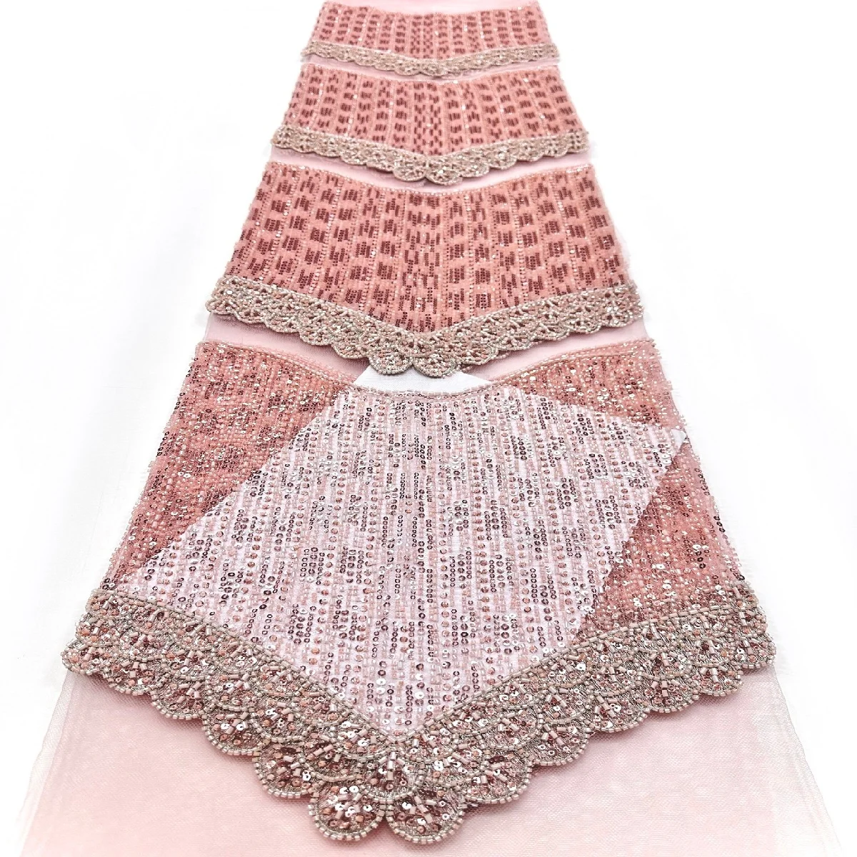 Tessuto in Tulle di Velluto Af - Velvet Fabric Embroidery recensione e prezzo