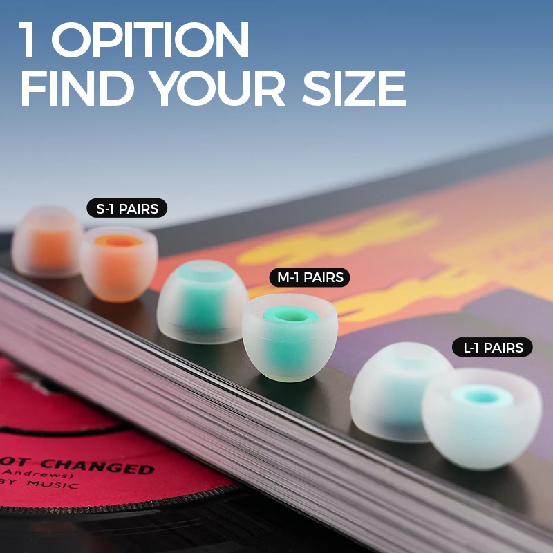 Hifiishirr كاندي اللون سيليكون سماعات الأذن 3 أزواج S/M/L لينة استبدال سماعات الأذن نصائح لسماعات داخل الأذن مريحة تناسب #5
