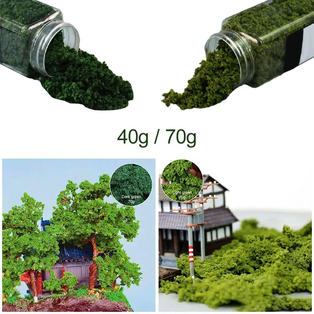 Tree Scene Making Material Architectural Miniature Model Supplies Diorama Bushes Shrubs Making Building Models Table