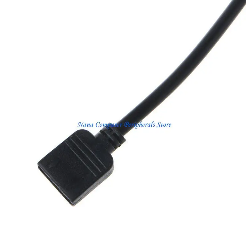 F68C 5V 3 pinos RGB Connector Hub RGB Splitter Cable para chassi computador