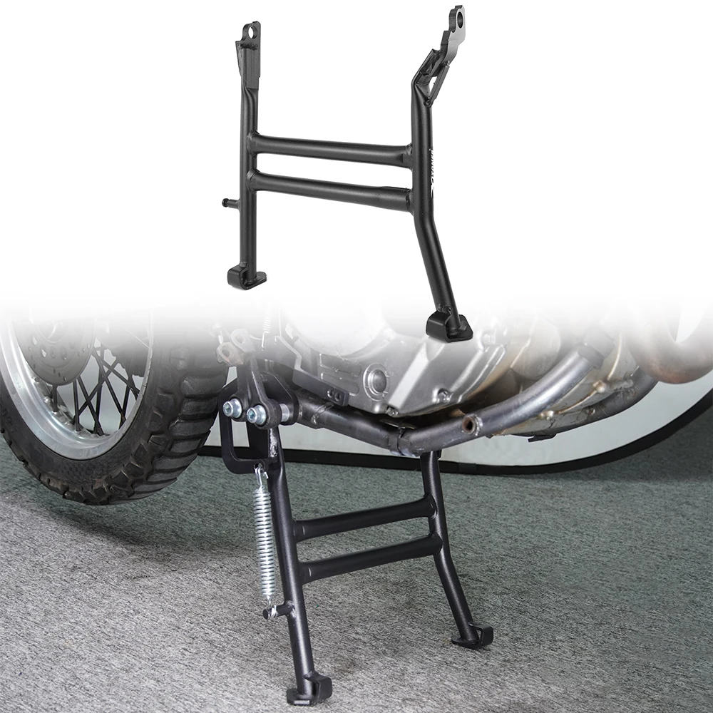 Motorcycle Black Kickstand Centerstand Foot Center Stand Holder For DR650 DR650SE 1996-2022 2023 2025 For Suzuki