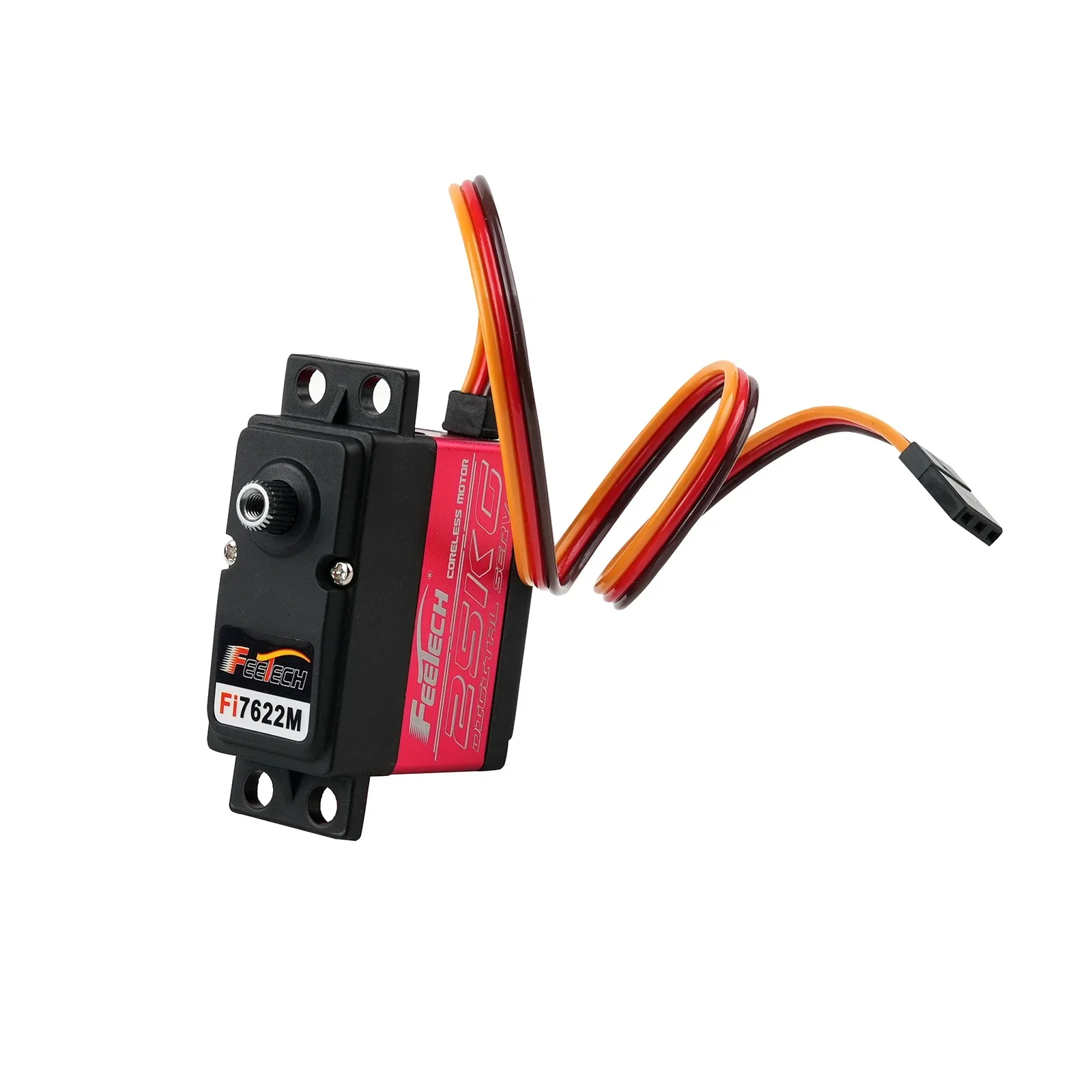 25KG High Torque Digital RC Servo 7.4V Metal Gear 180° for Smart Car Robot Aircraft DIY Models
