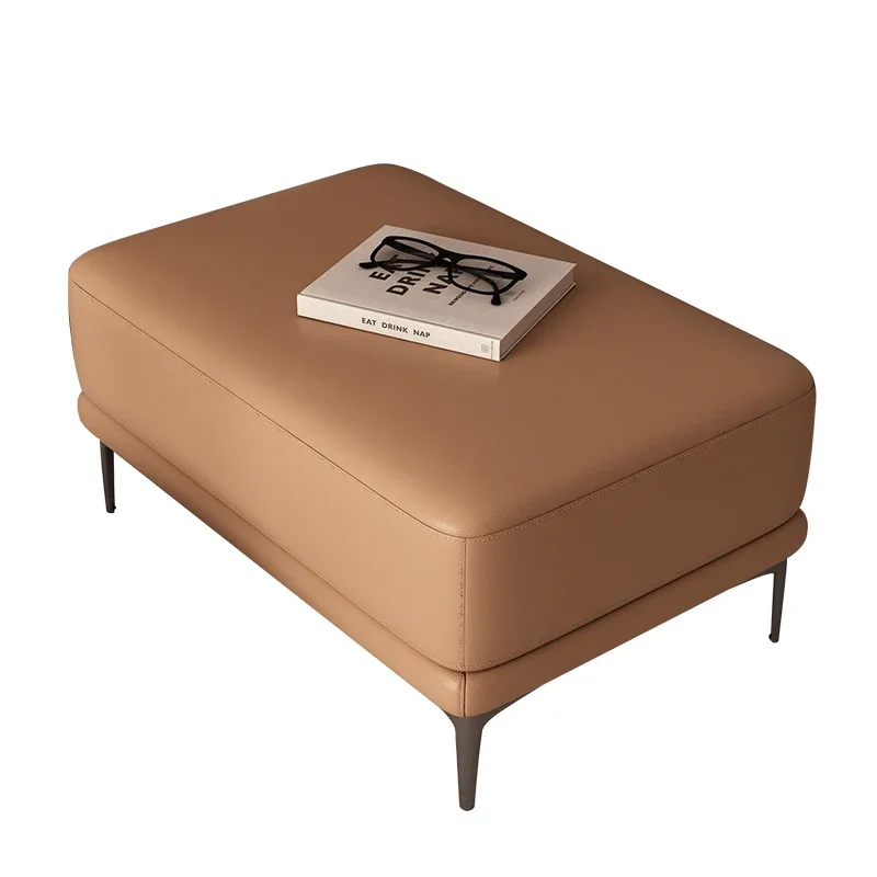 

Sofa stool Modern simple light luxury footstool Shoe stool Low stool Solid wood footstool Household