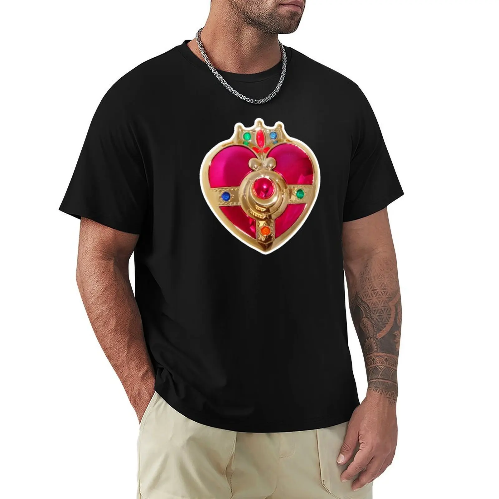 Cosmic Heart Compact T-shirt shirts graphic tees customs plain summer clothes Men's clothing