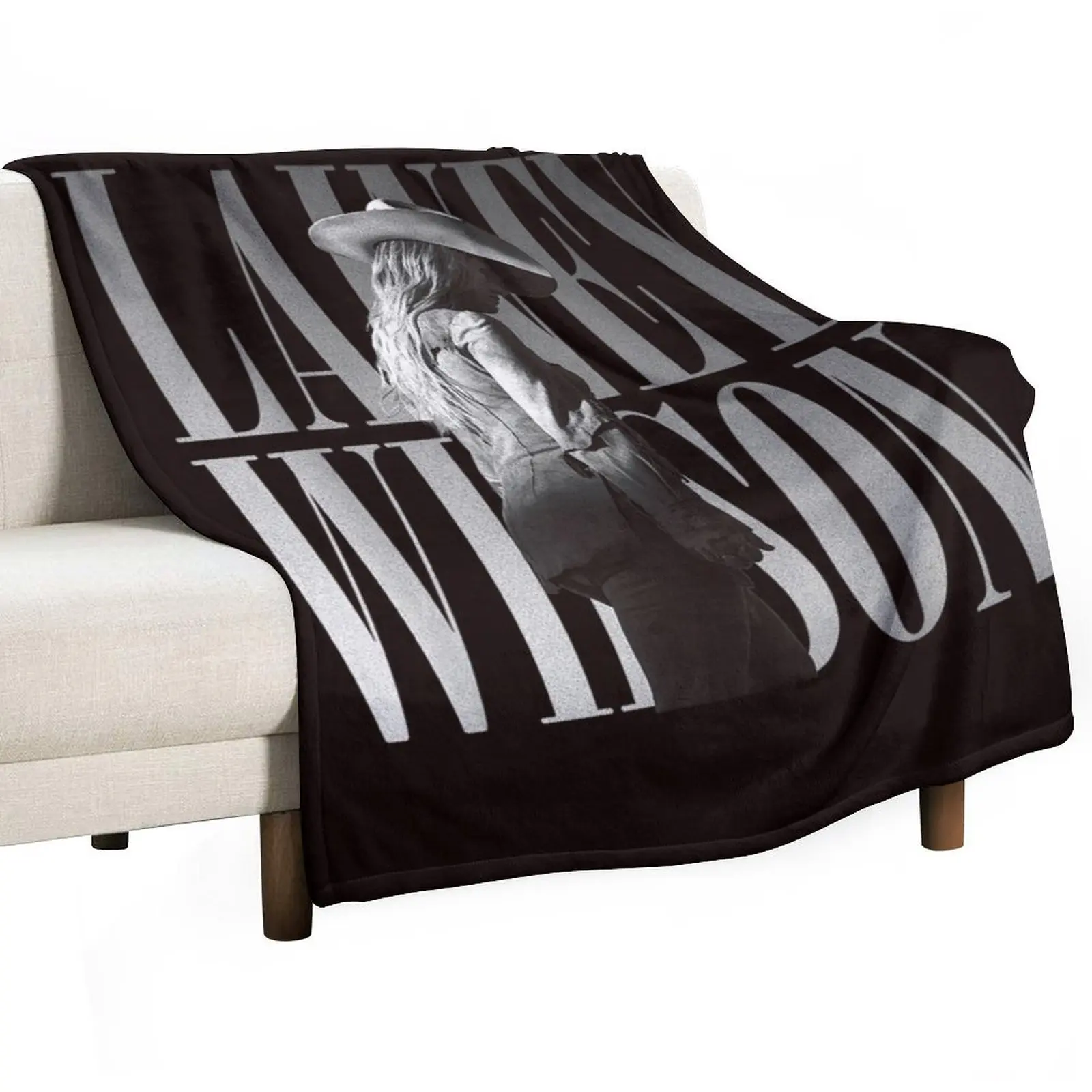 

lainey wilson - country's cool again tour Throw Blanket Cozy Napping Blanket Gift for Mom Dad