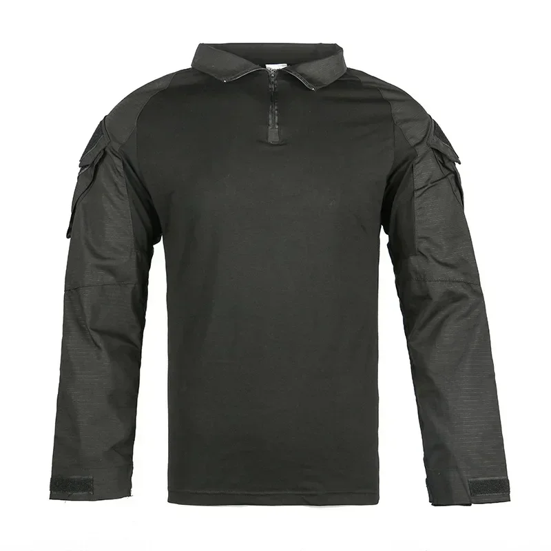 Men's Sport Tactical Hiking T-Shirts,Male Breathable Outdoor Clothes,Hunting Camouflage Long Sleeve Hunting Climbing Shirt - Image 6