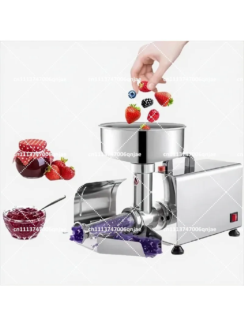 Electric Tomato Strainer Stainless Steel Milling Machine for Tomato Sauce Mango Jam Juicer Extractor Kitchen Tool