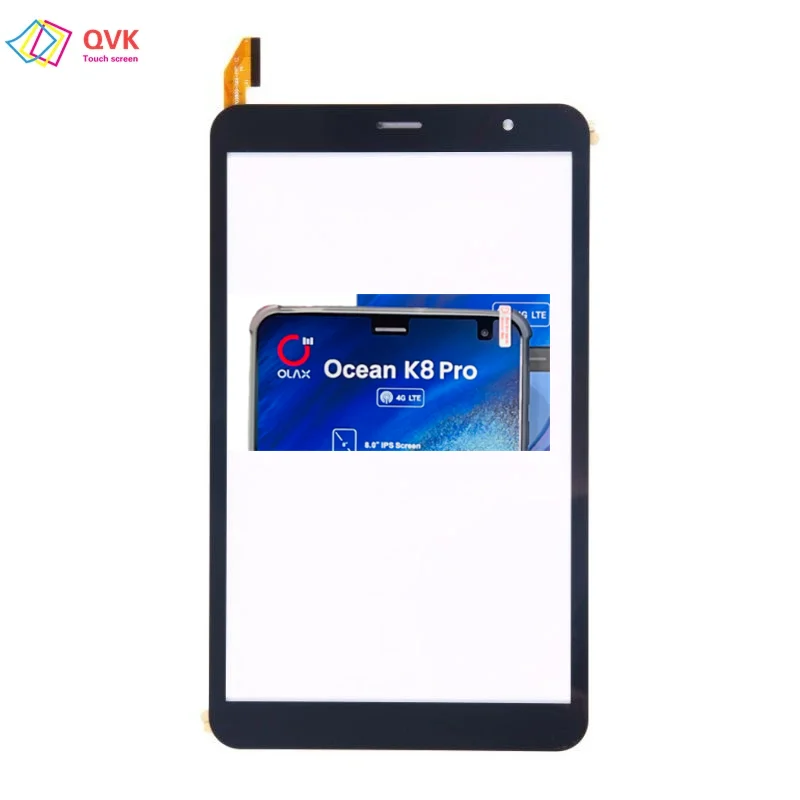 

Черный 8-дюймовый емкостный сенсорный экран для планшетного ПК Olax Ocean K8 Pro, дигитайзер, внешняя стеклянная панель
