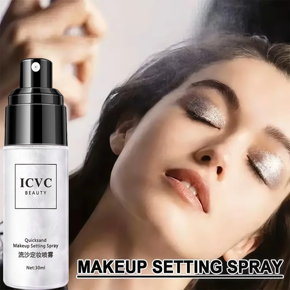 30 مللي ماكياج المثبت رذاذ مقاوم للماء Sweatproof طويلة الأمد السيطرة على النفط ترطيب ماكياج تحديد إعداد رذاذ مستحضرات التجميل جديد