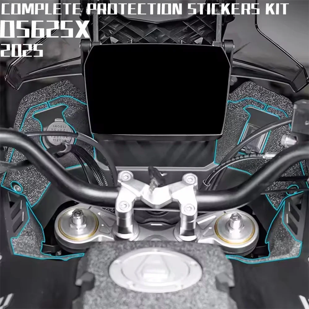 Motorcycle Thickened Frosted Complete Protection Stickers Kit 2025 DS625X 625DSX For LONCIN VOGE DSX625 DSX 625 DS625 X