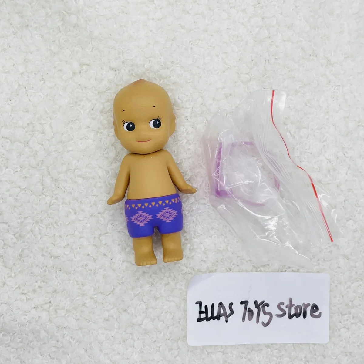 소니 엔젤 미니 피규어 여름 휴가 2017 시리즈 무백 무박스 블라인드 박스 핑크 수영복 연노랑 티셔츠 SAS65313