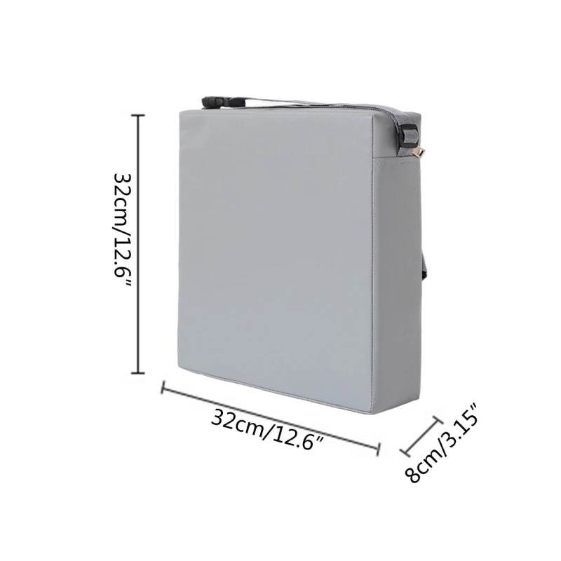 Hochstuhl-Kissenpolster, wasserdicht, PU, ​​verstellbarer Sicherheitsgurt, Stuhlpolster zum Essen