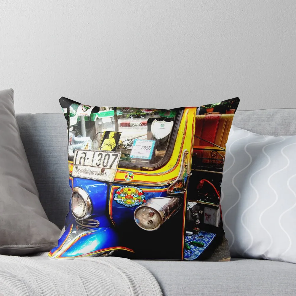 

Tuk Tuk Throw Pillow Christmas Pillow Cases Sofa Covers For Living Room Pillow Covers Decorative luxury covers