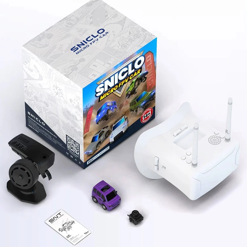 SNT 2011 Wireless FPV 1/100 2.4G Fully Automatic Matching RC Sisilok Racing Model Remote Control Car Children's Boy Toy