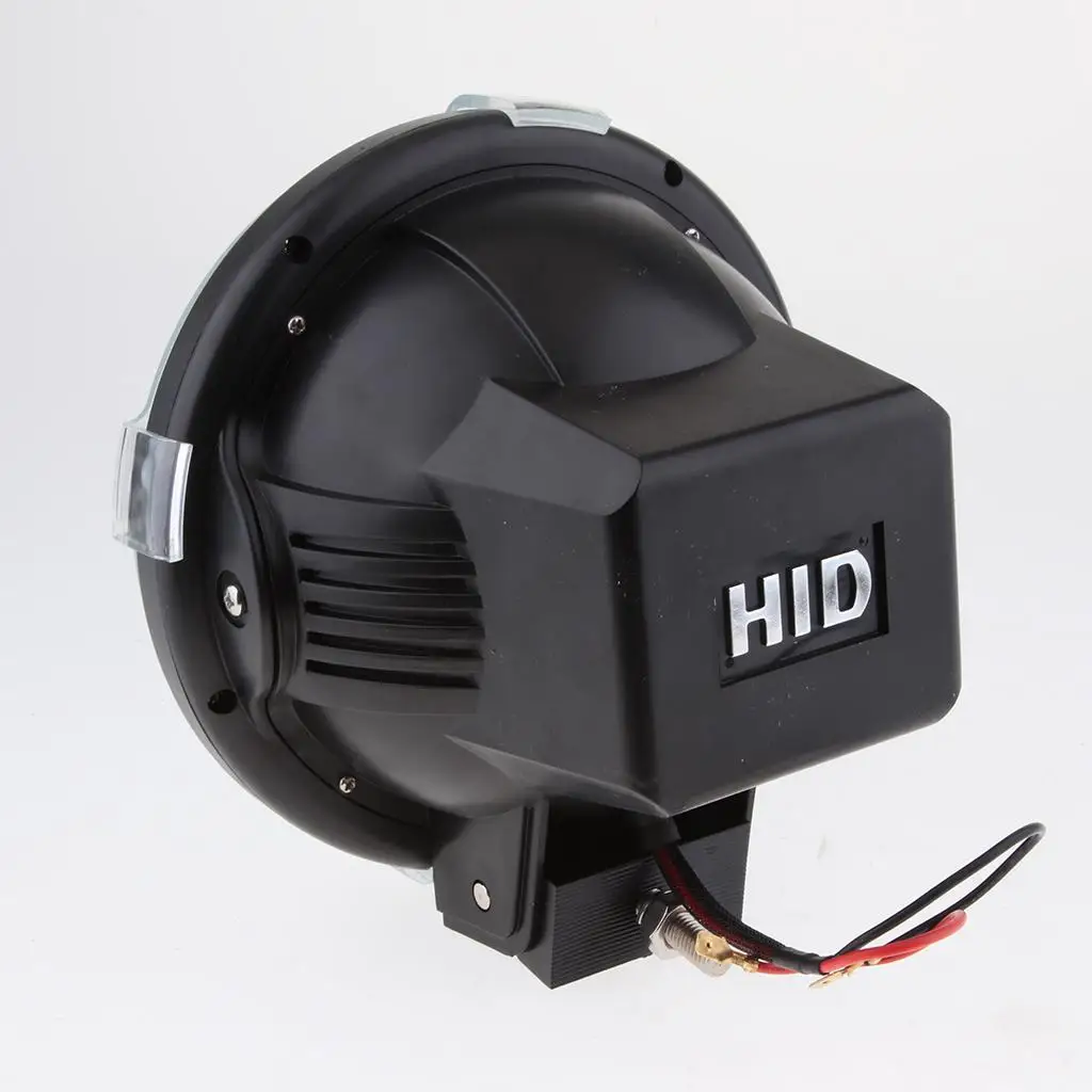 7 ''100W 12V HID زينون شاحنة الفيضانات ضوء العمل SUV الضباب القيادة الضوء الأسود #6
