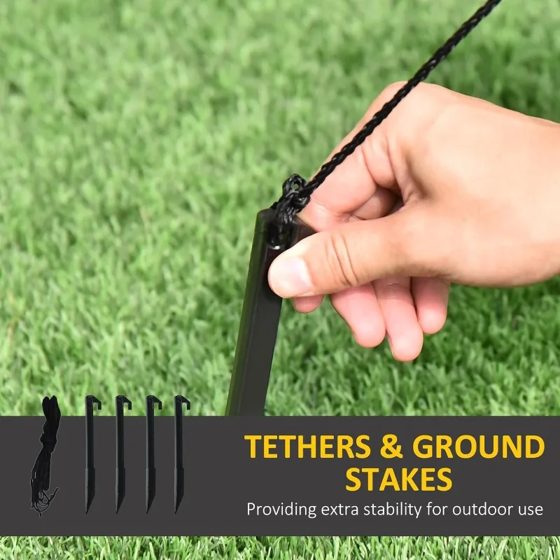 ديكور عيد الشكر قابل للنفخ بطول 4.9 قدم، شاشة LED خارجية قابلة للنفخ، مقاومة للماء #6