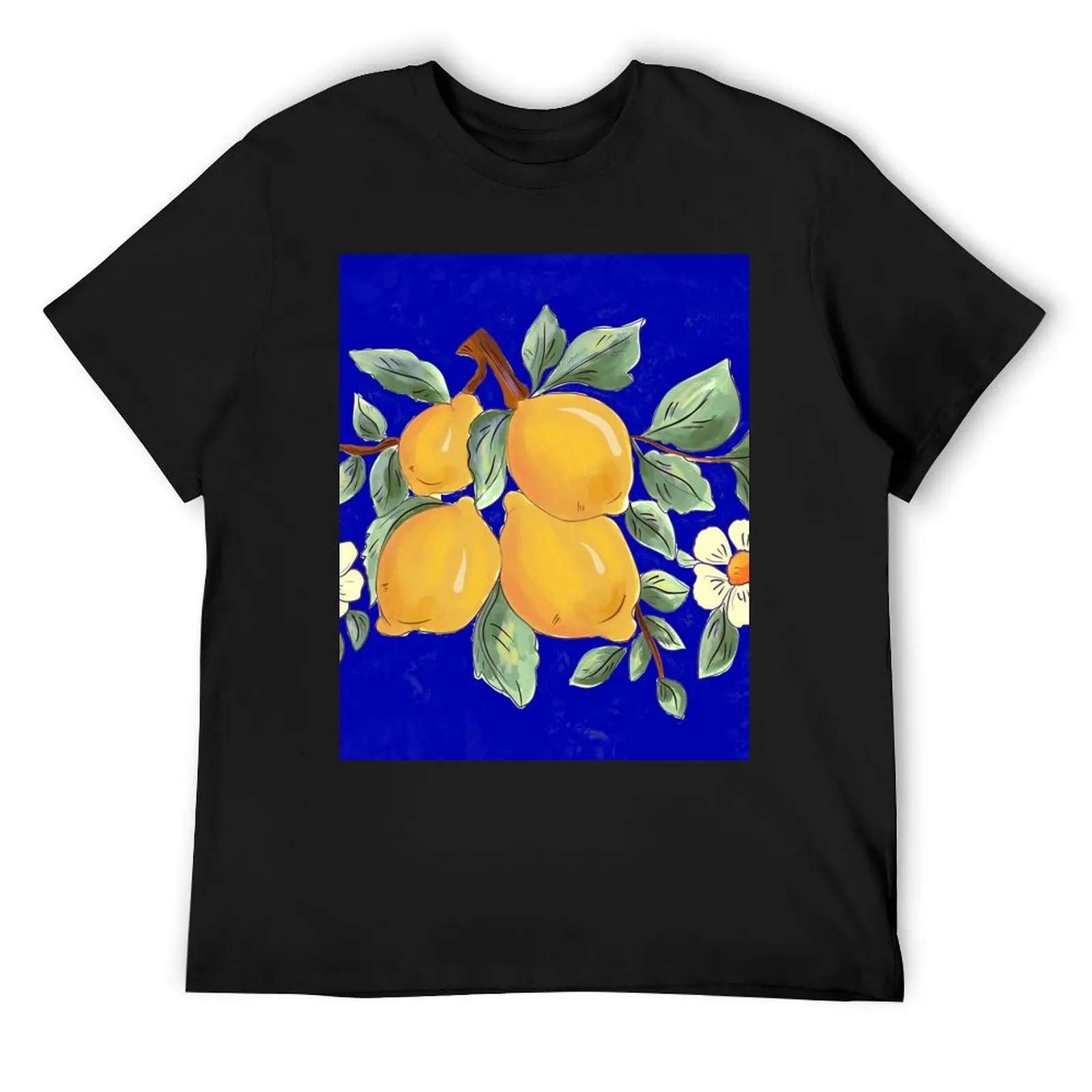 Citrus,Sicilian style summer decor T-Shirt graphic t shirts aesthetic clothes mens designer t shirt