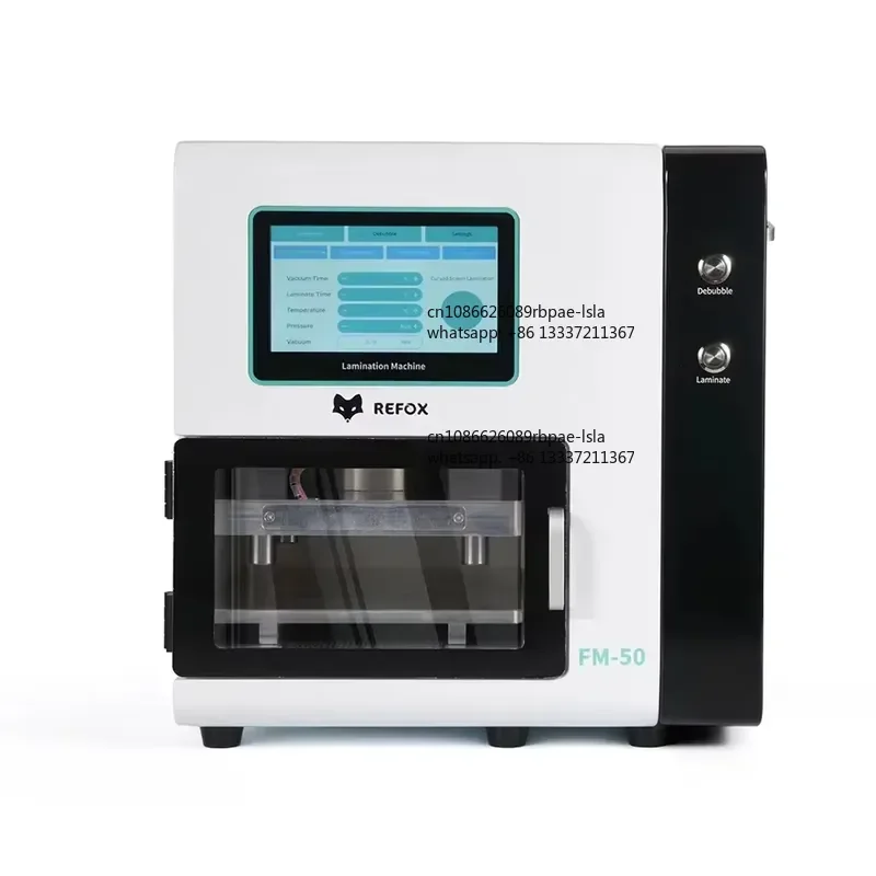 REFOX FM-50 12.9 Inch LCD Laminator With Bubble Machine for Phone Curved Flat Tablet Screen Refurbish Repair Tools