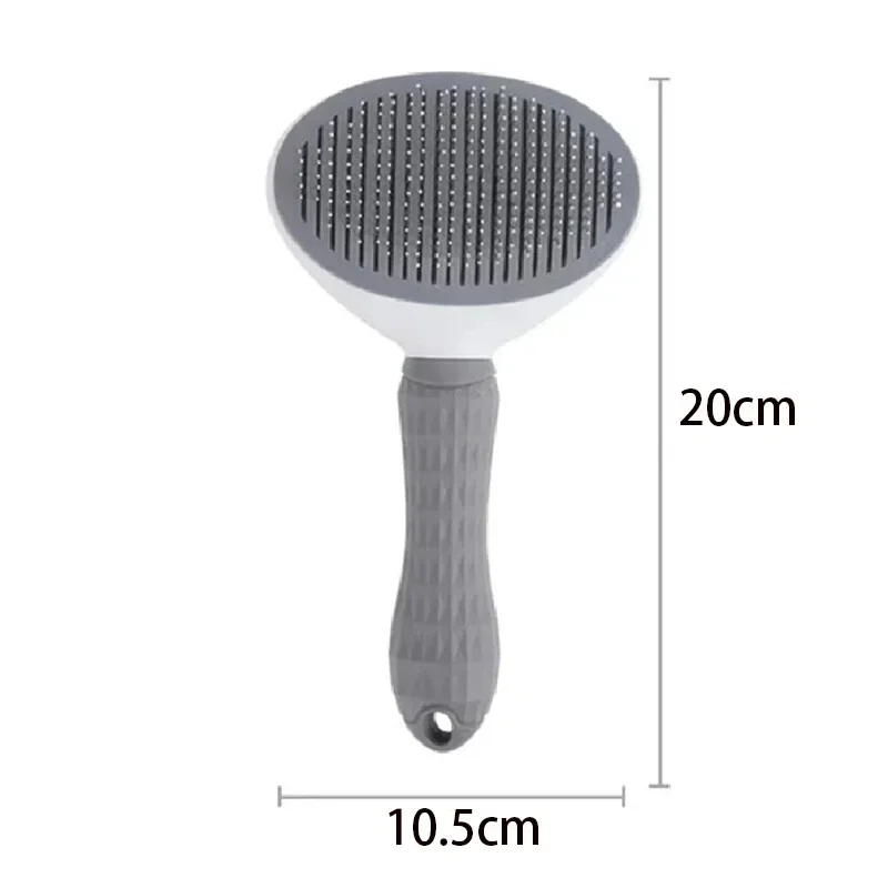Pet Cat Hair Brush Dog Comb Grooming And Care Cat Brush Stainless Steel Comb For Long Hair Dog Cleaning Pets Cat Dog Accessories view 6