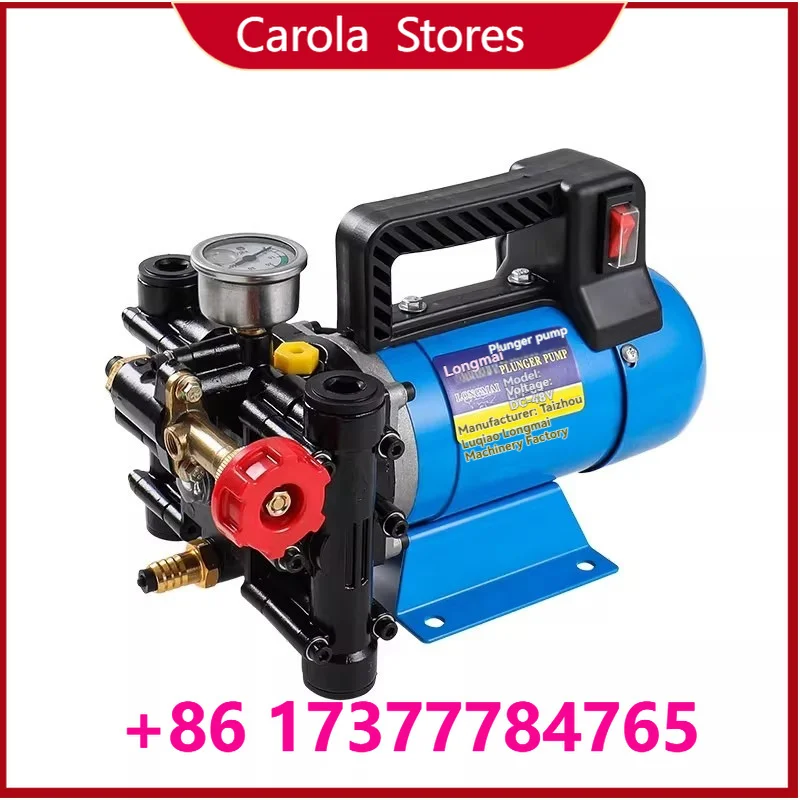 Portable Double Cylinder Plunger Pump Sprayer, High Pressure Agricultural Pesticide Spraying Machine for Fruit Tree Farm