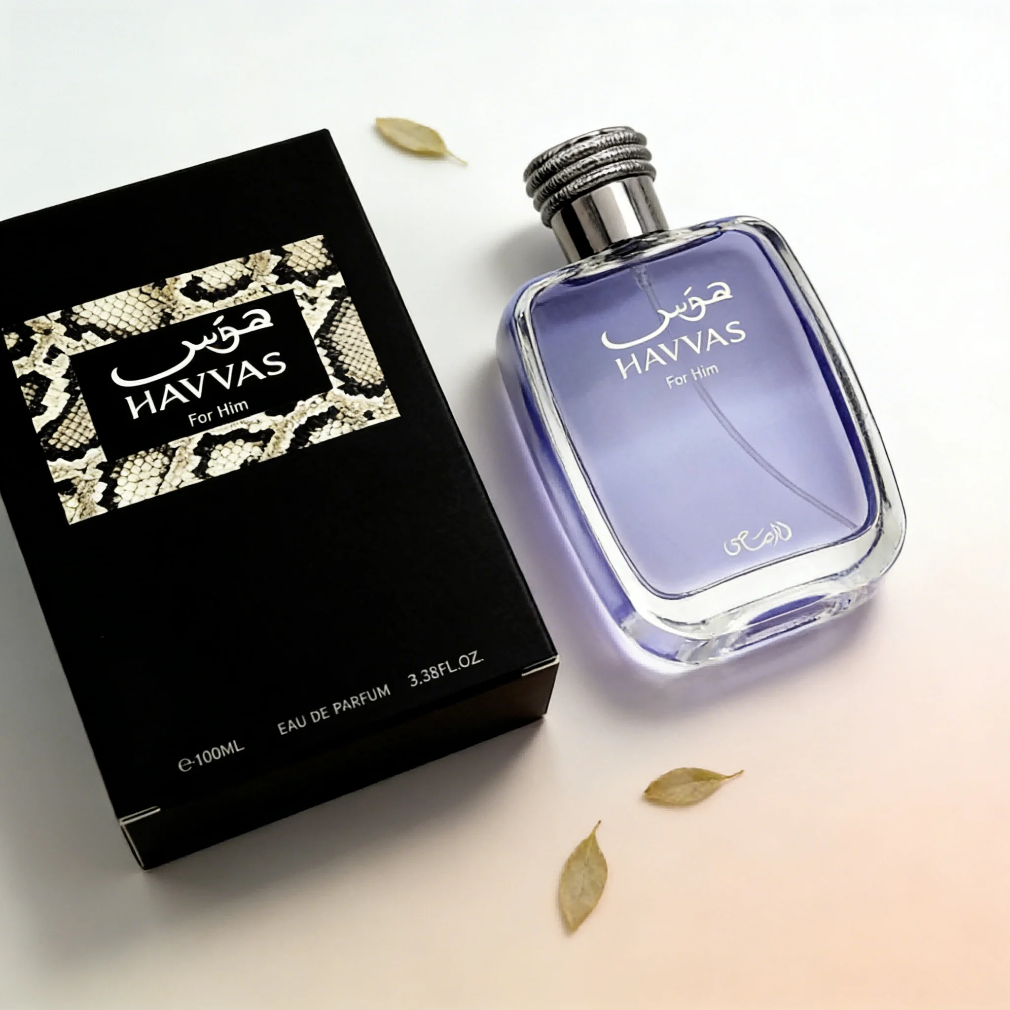 

Hawas For Him Men's EDP 3.38oz, Bright Aquatic & Fruity Fragrance, Energizing All-Day Wear Scent