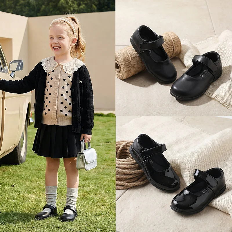 Women Princess Shoe2026Spring  Autumn New Edition Light Luxury Children's Soft Shoes Fashion Girl Anti Slip Matching Sports Shoe