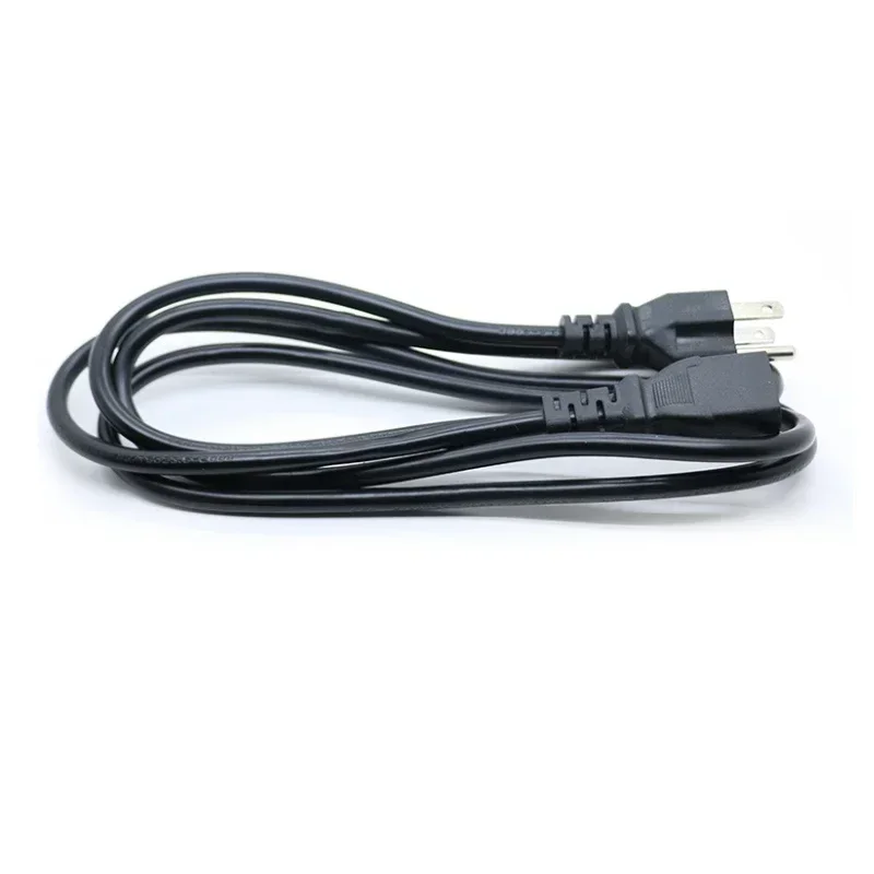 1.5Meter 10A 125V US AC Power Cable C13 3Pin 0.75/1/1.5/2.5 Square American Standard Power Cord for Computer Household Appliance