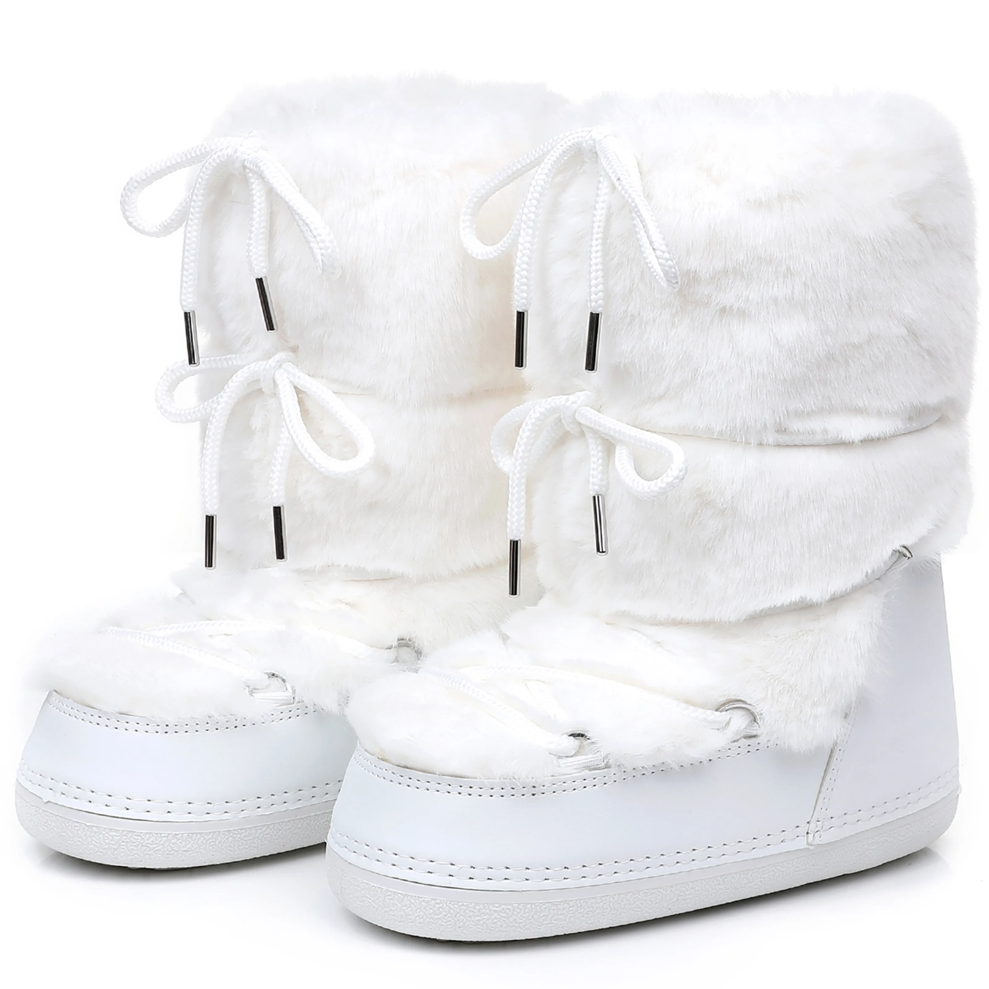 Women’s Fluffy Faux Fur Snow Boots 3