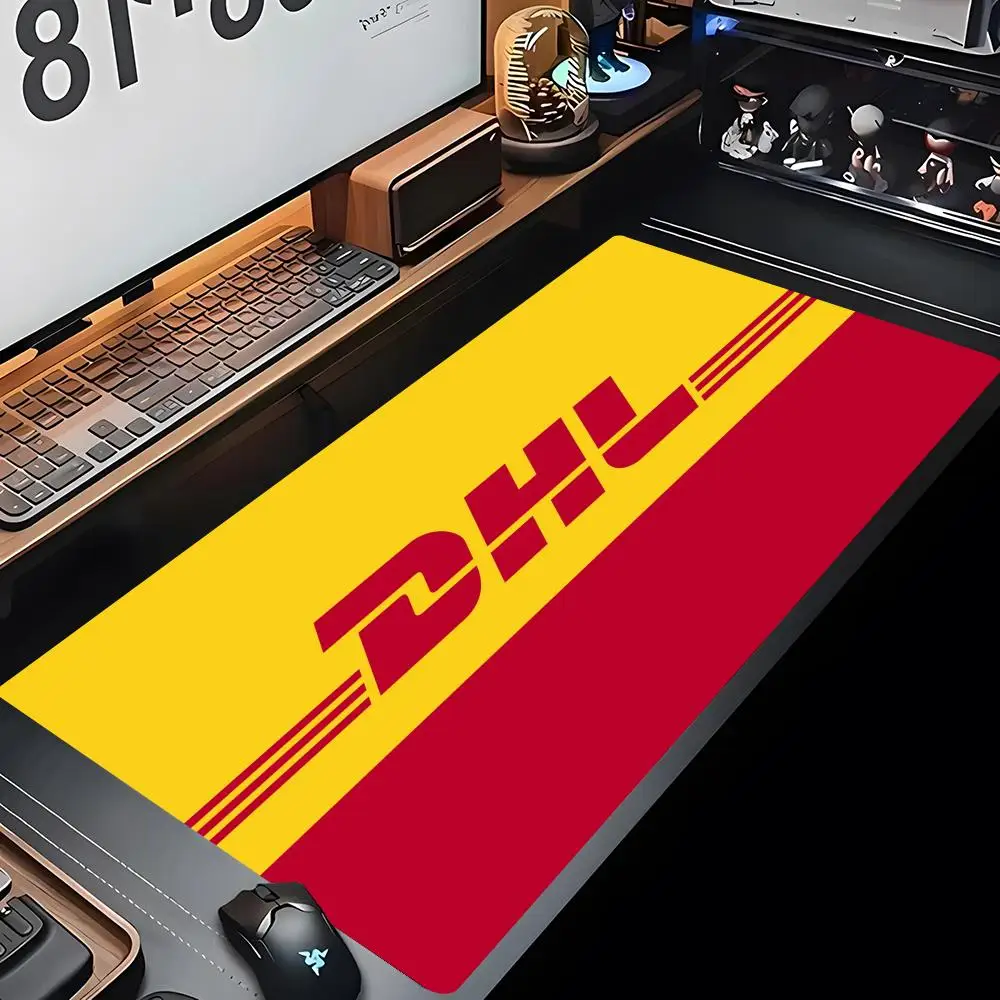 Simple Dhl Express Label Mouse Pad Gaming Mousepad soft Abstract Large 800x400mm MouseMat Gamer XXL Mause Carpet PC Desk