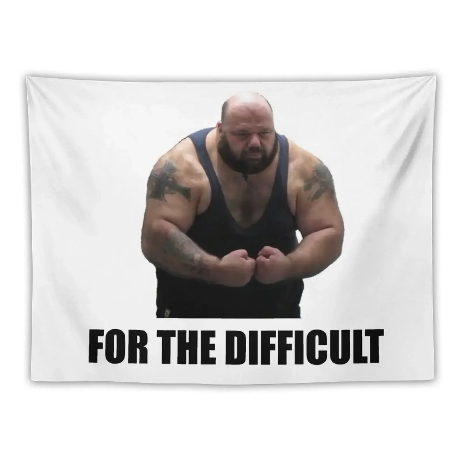 

Kyriakos Grizzly For the Difficult Tapestry Aesthetic Room Decors Christmas Decoration Carpet Wall Tapestry