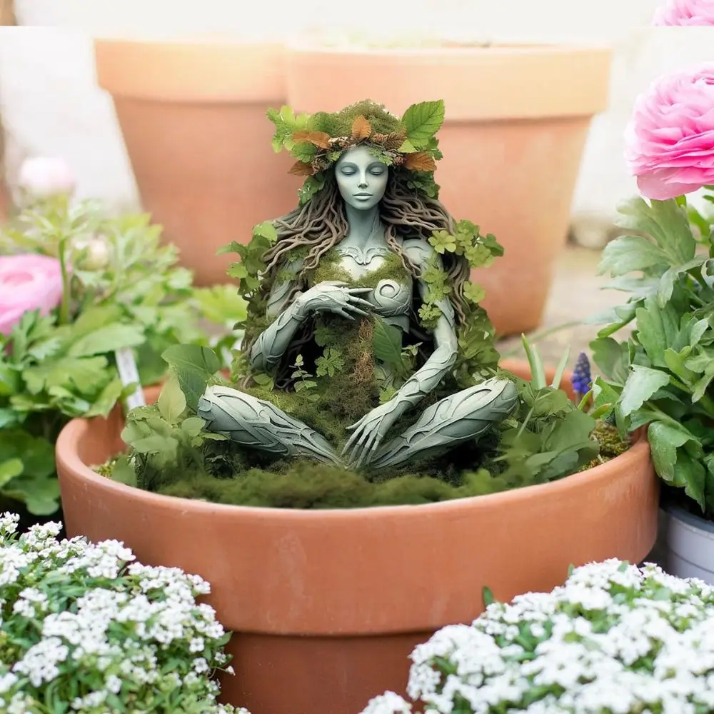 

Acrylic Garden Pile Cute Creative Elf Floor Plugs Waterproof Multi Functional Mini Figurine Courtyard