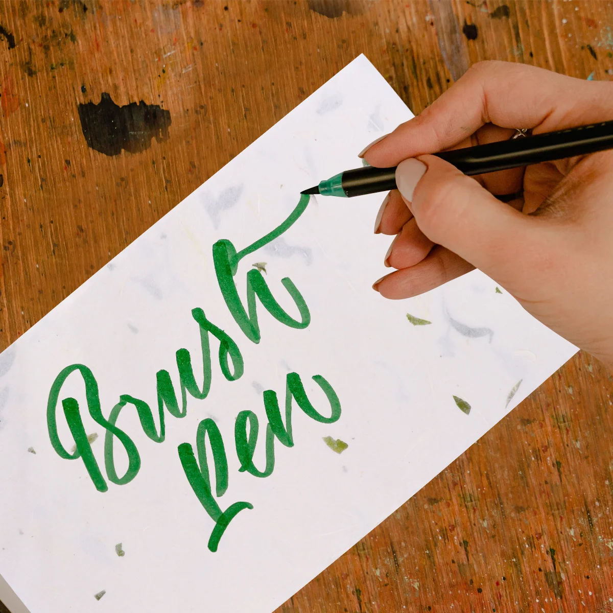 1 Set Chinese Calligraphy Paper Tea Leaf Style Premium Handmade Writing Painting Paper for Art Craft Drawing Practice