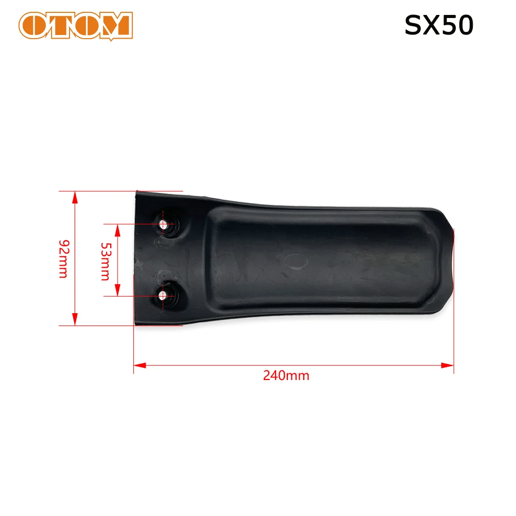OTOM Motorcycle Rear Shock Air Box Mud Flap 24-26 For KTM SX HUSQVARNA TC GASGAS MC 50 65 85 Rear Shock Flap Plastic Mudguard