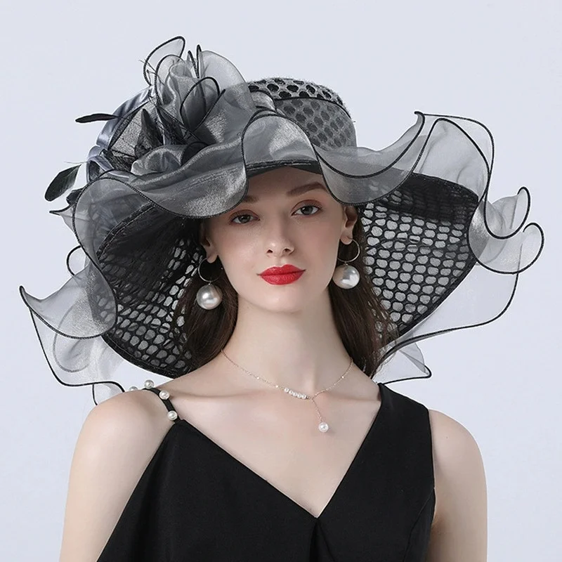 women's-summer-sun-hat-organza-mesh-with-shiny-floral-design-sun-protection-lightweight-beach-hat