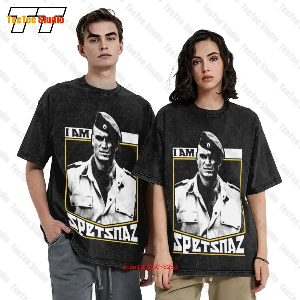 Red Scorpion Spetsnaz Dolph Lundgren Vintage Oversized T-Shirt 5L23