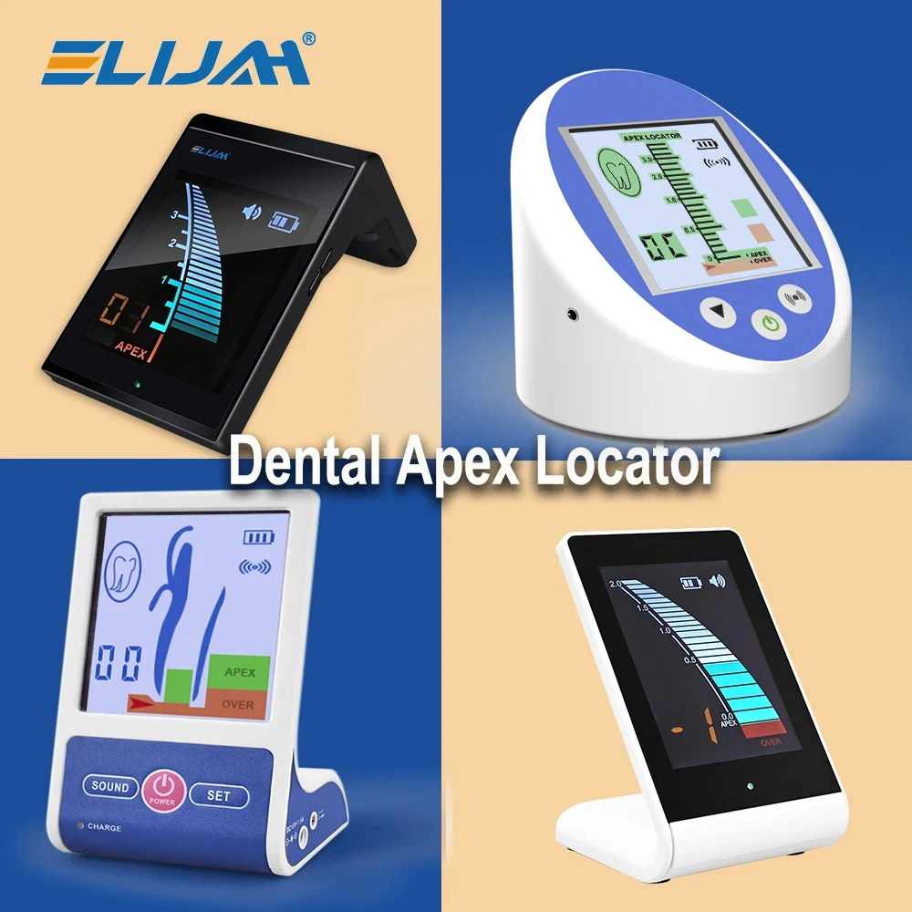 

ELIJAH Display Dental Endo Micro Apex Locator Dentist Endodontics Root Canal Measurement Located Instruments Dentistry Tools