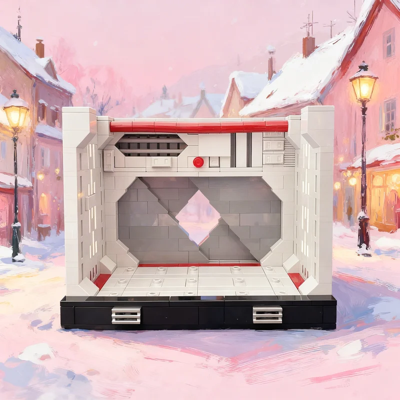 

497pcs MOC Venator Cruiser Hallway Star Battle Model Building Blocks DIY Gift Creative Collectible Display Decor Premium Adult