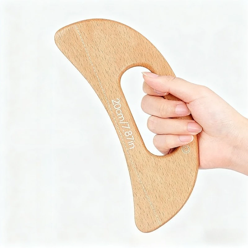 

Wooden Guasha Tool for Cellulite Massage Lymphatic Drainage Muscle Scraper Back Massager Relieve Fatigue