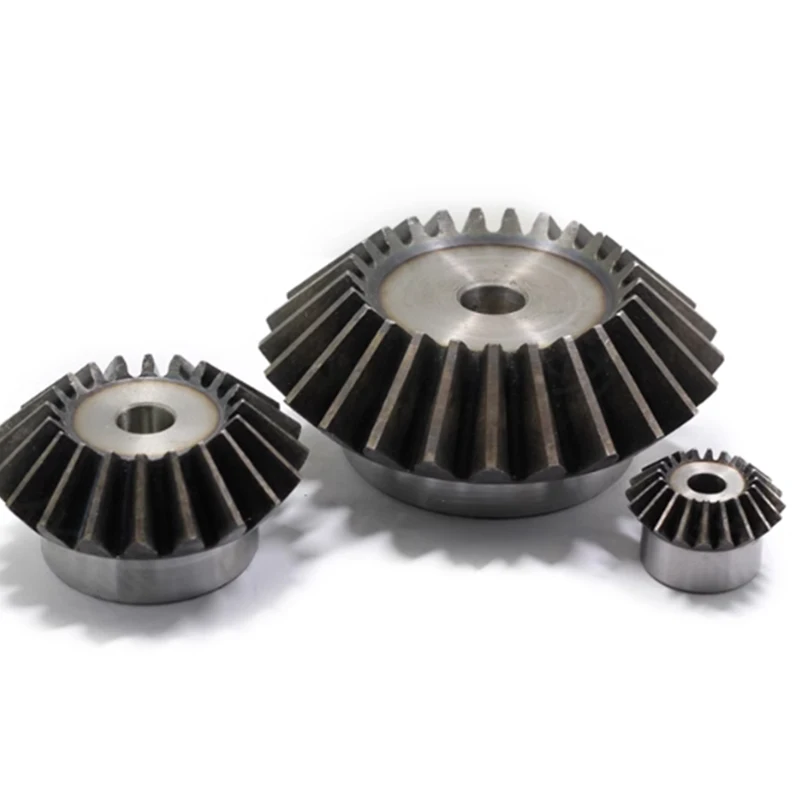 Metal Bevel Gear Pinion 45 steel Quenched 90 Degree Transmission 15 To 40 Teeth Bevel Gear Straight Beval Gears 1 To 1