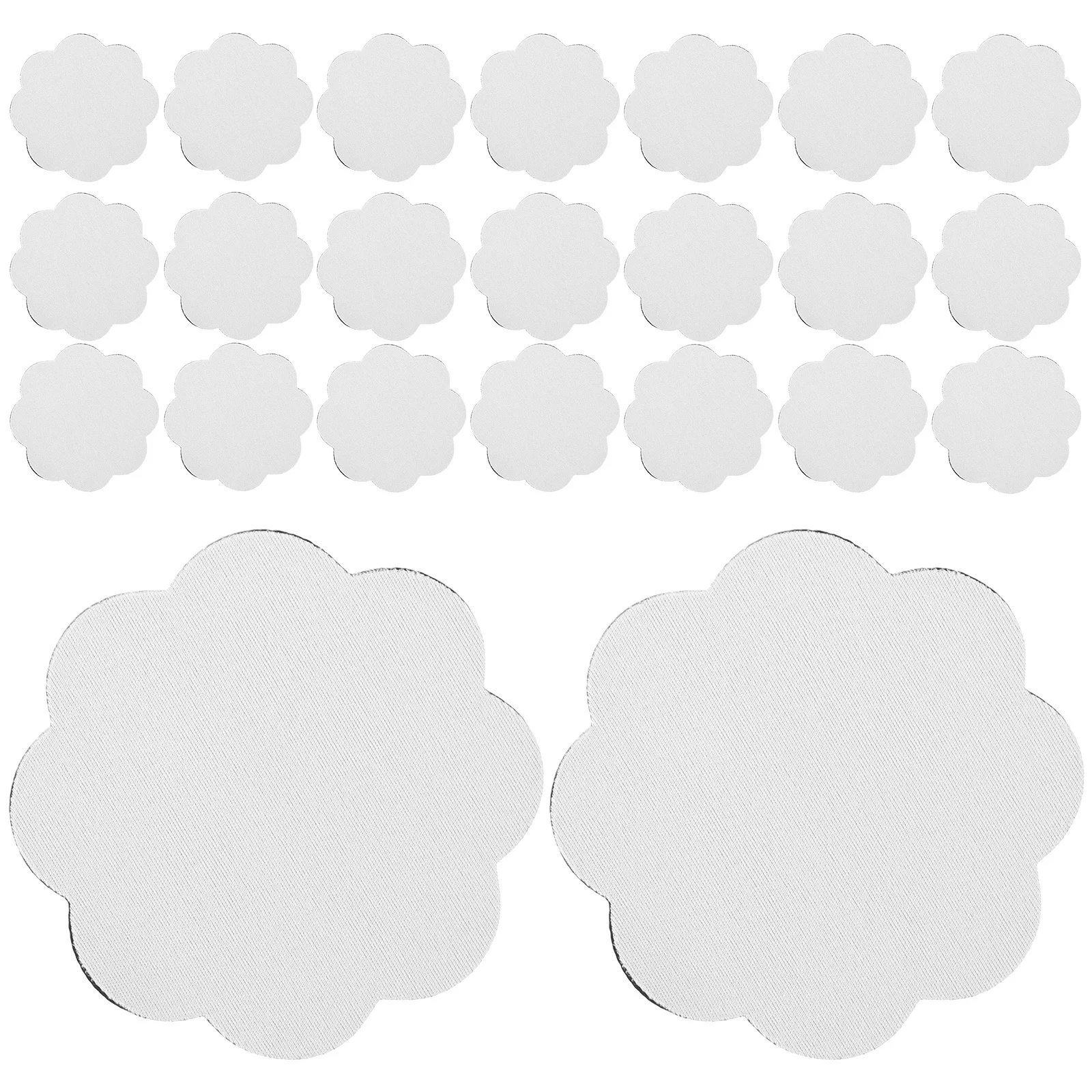 

30pcs Blank Heat Sublimation Coasters 4 Inch Diy Printable Cup Pads For Car Desktop Craft Blanks