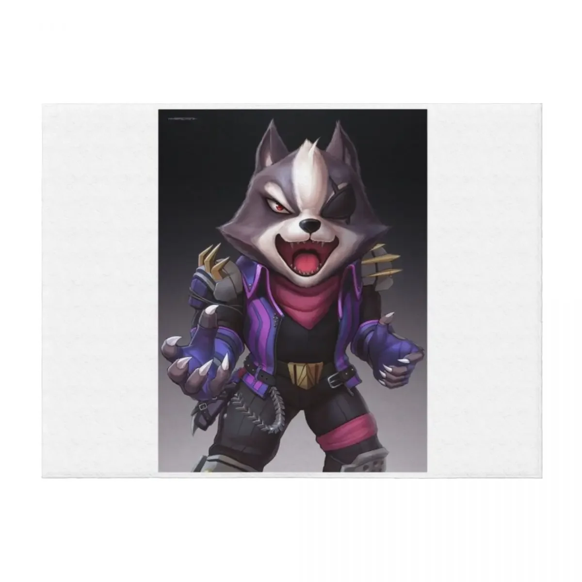 

Wolf (Ultimate) Throw Blanket Luxury St Bed Fashionable cosplay anime Soft Big Blankets