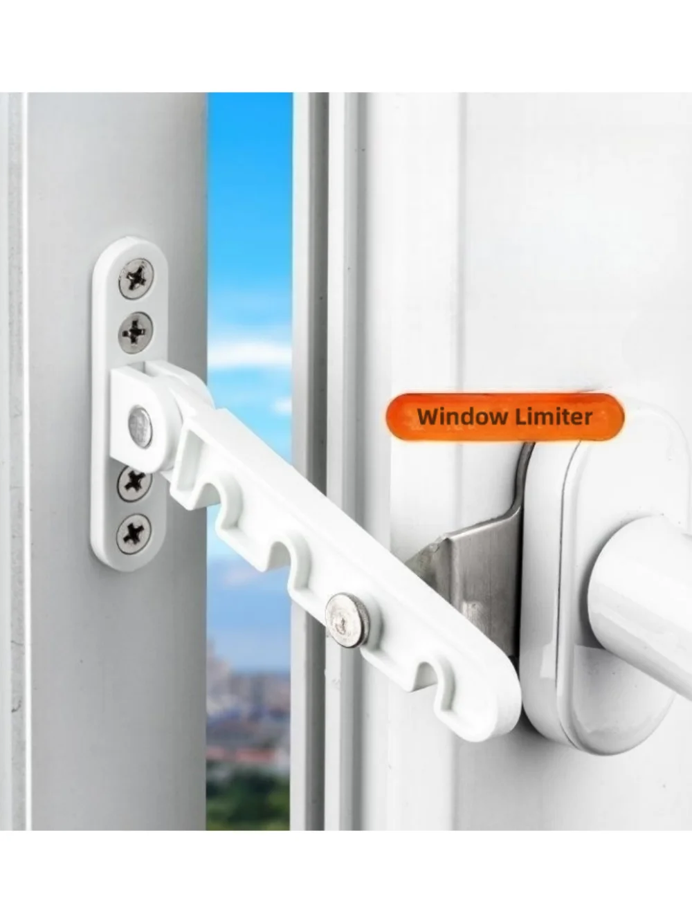 High Strength Nylon Window Restrictor For Window Handles.