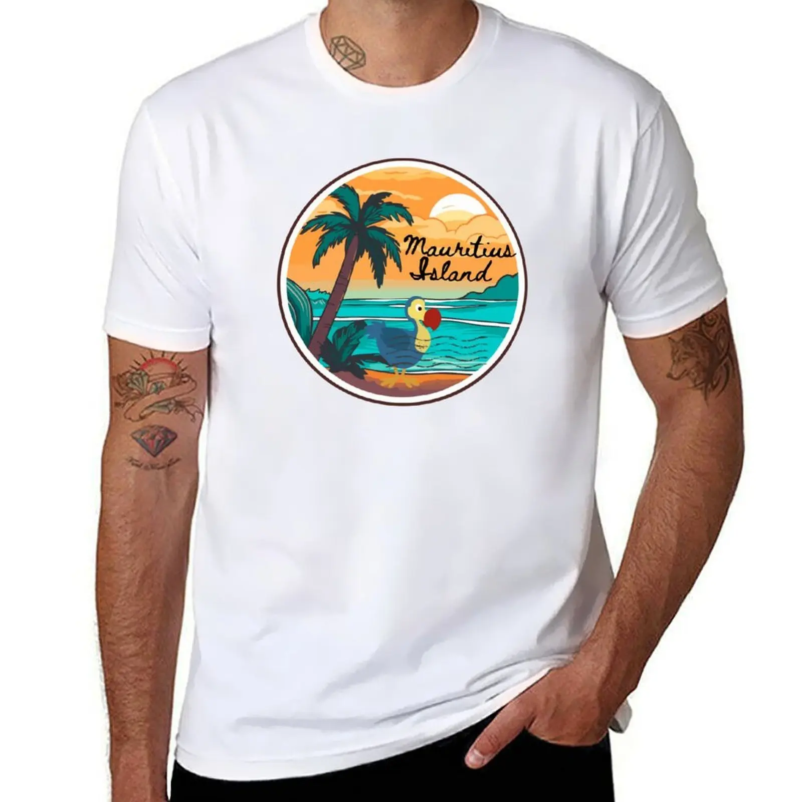 

Vintage Mauritius Island T-Shirt t shirt for man funny t shirts man T-Shirt