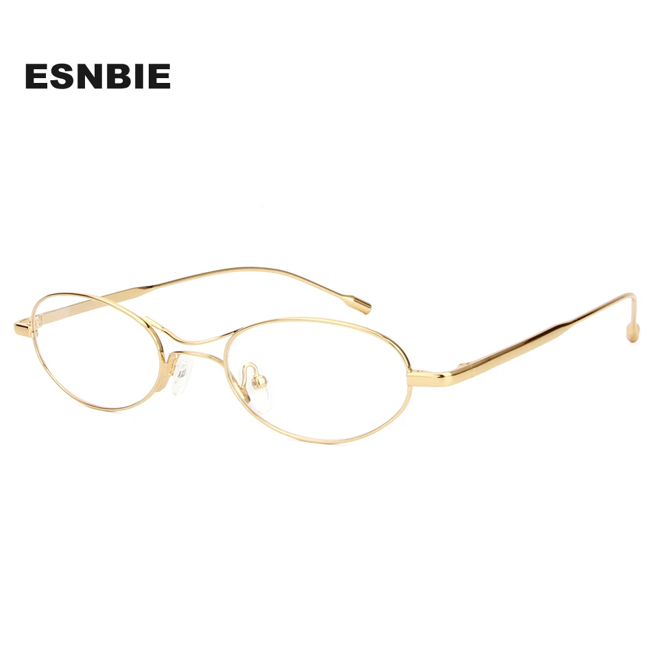 

Trending Oval Metal Myopia Glasses Frame For Women Prescription Eyeglasses Spectacles Frames Punk Frame Monturas De Lentes Mujer