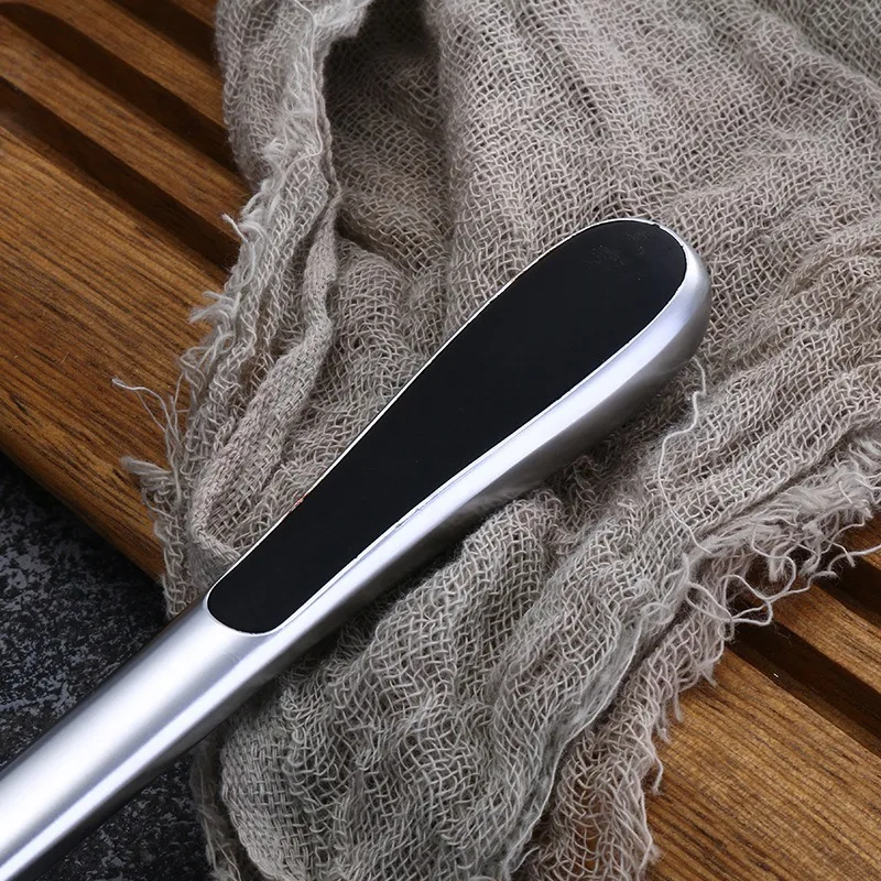 مغرفة الآيس كريم مع قبضة مطاطية غير قابلة للانزلاق ، مغرفة الصلبة لأصعب المطبخ وتناول الطعام ، مغرفة للمطبخ