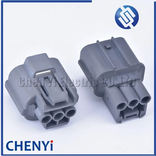 Imagen 2 del producto Conector impermeable automotriz de 3 pines, dispositivo de nivelación de faros, enchufe 6189-0130 6181-0071 para Honda B-Series VSS Nissan Mazda