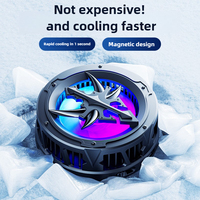 AL10 Mobile Phone Semiconductor Magnetic Type-c System Cooling Fan Radiator for IPhone Samsung Xiaomi Universal PUBG Game Cooler
